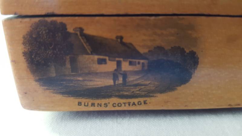 Mauchline Ware Card Box