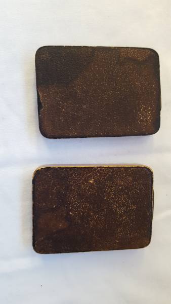 Pair of Fern Ware Bezique Markers