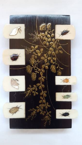 Pair of Shibyama Whist Markers