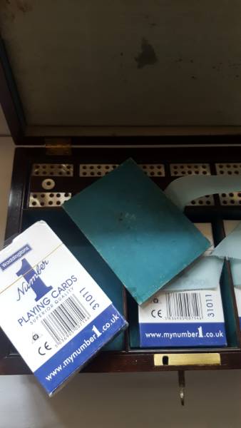 William IV Rosewood & Mother of Pearl Games Compendium