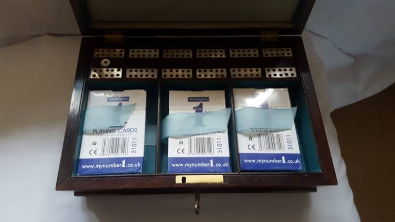 William IV Rosewood & Mother of Pearl Games Compendium