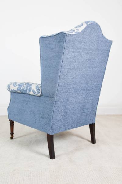 Georgian Style late Victorian Wing Chair