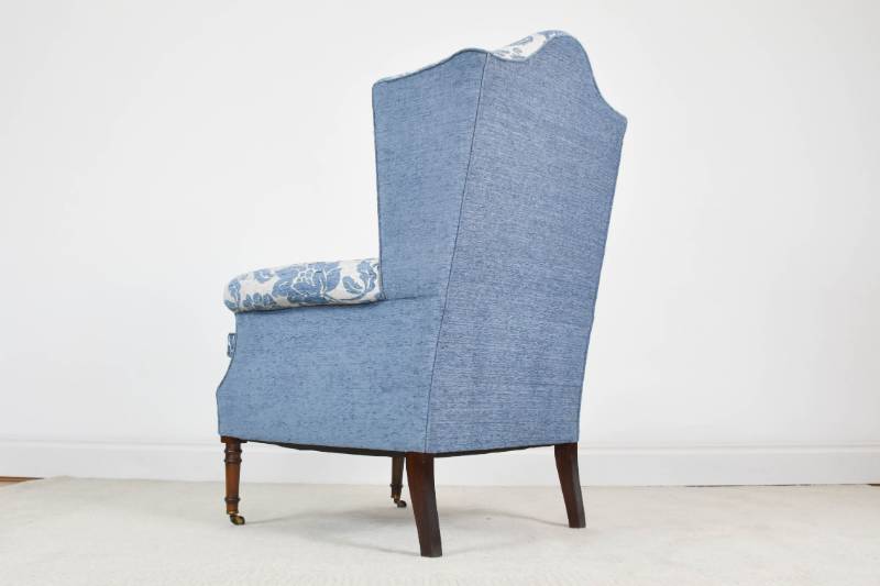 Georgian Style late Victorian Wing Chair