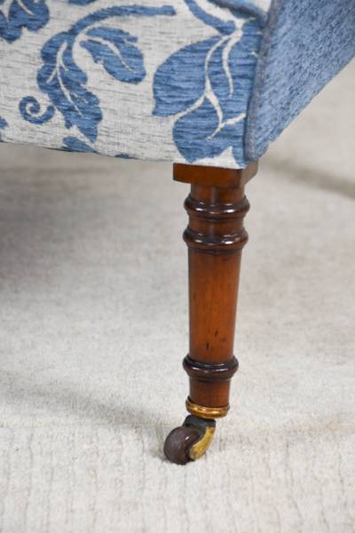 Georgian Style late Victorian Wing Chair