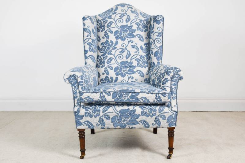 Georgian Style late Victorian Wing Chair