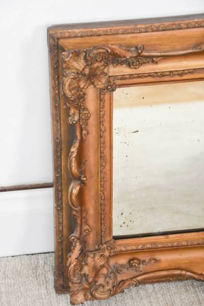 Victorian Gilt Mirror