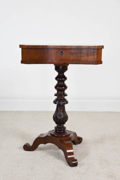 Rosewood Sewing Table Fully Fitted