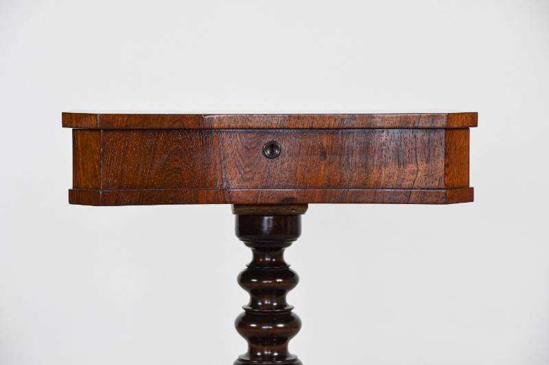 Rosewood Sewing Table Fully Fitted