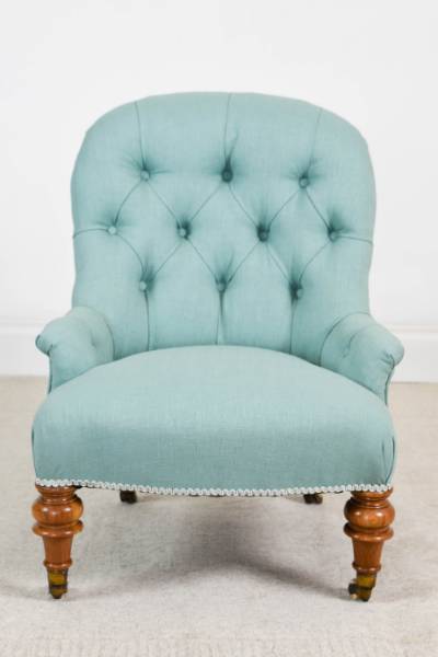 Fully restored Victorian Nursing Chair