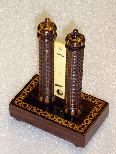 Tunbridge Ware Thermometer (H. Hollamby) C. 1850